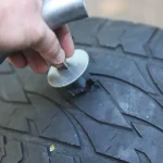 تعمیر پنچری لاستیک خودرو به صورت خانگی